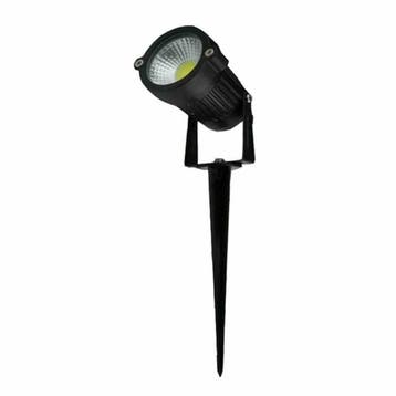 LED Prikspot met spies | 5W | 2700K- Warm wit - Netstroom, Overige materialen, Verzenden, Nieuw, Netvoeding