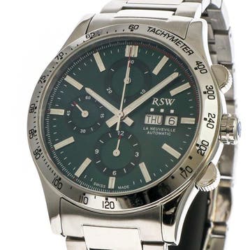 RSW - La Neuveville Sport Valjoux - RSWA130-SS-12 - Homme -, Bijoux, Sacs & Beauté, Montres | Hommes