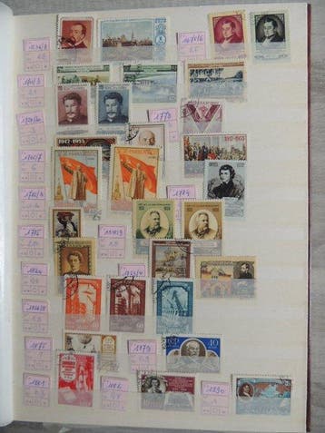 Russie - Pologne - Collection / Lot en classeurs