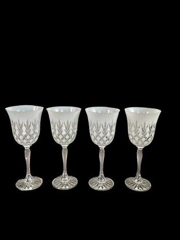 Bruno Evrard - Verre à vin (4) - Cristal, Verre, Antiquités & Art