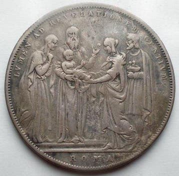 Rome.. Papal Coins Gregorio XVI. Scudo 1831 (Zonder