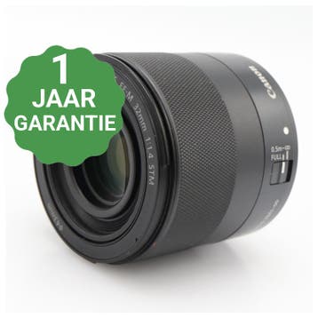 10% korting | Canon EF-M 32mm f/1.4 STM | Tweedehands, Verzenden, Zo goed als nieuw