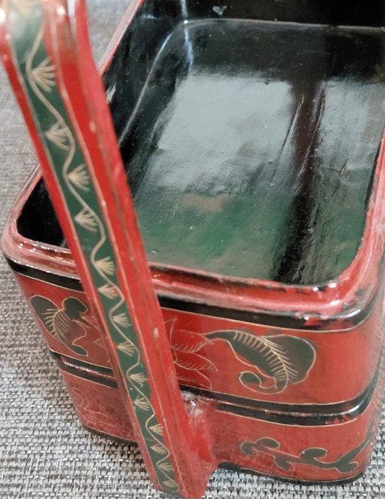 Vintage unchbox - Lak - China - Guangxu (1875-1908), Antiek en Kunst, Antiek | Overige Antiek