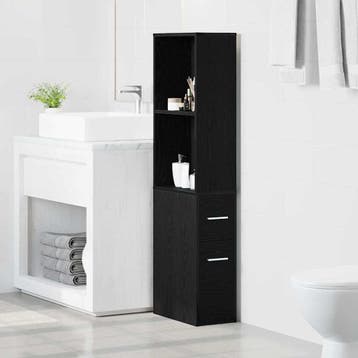 vidaXL Badkamermeubel Set 22 x 41 x 135 cm Bewerkt hout, Verzenden, Nieuw
