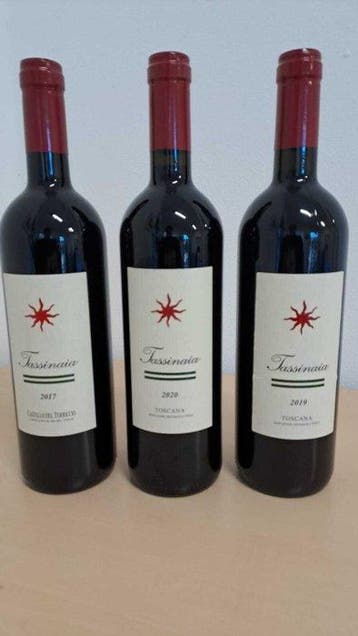 2017, 2019 & 2020 Castello del Terriccio, Tassinaia -, Verzamelen, Nieuw
