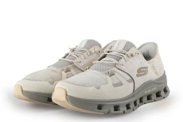 Skechers Instappers in maat 43 Beige, Verzenden, Overige typen