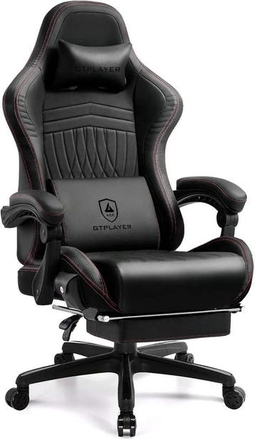 GTPLAYER Gamingstoel, gamingstoel, bureaustoel, racestoel me, Huis en Inrichting, Verzenden, Nieuw