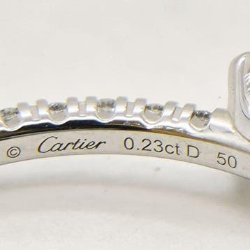 Cartier - Bague Platine - Étincelle de Cartier, Nieuw