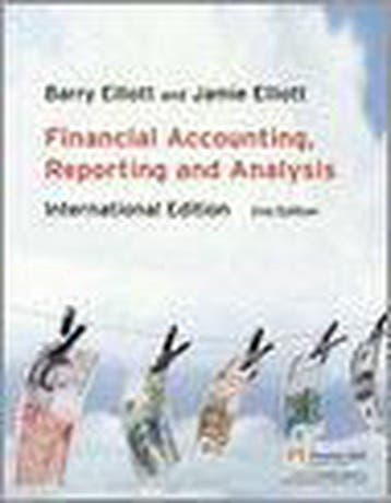 Financial Accounting, Reporting And Analysis - Elliott, Verzenden, Nieuw