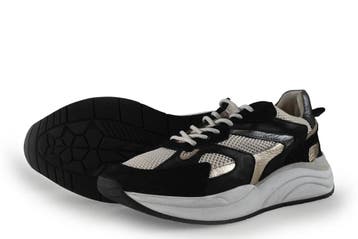 Manfield Sneakers in maat 41 Zwart, Verzenden, Sneakers