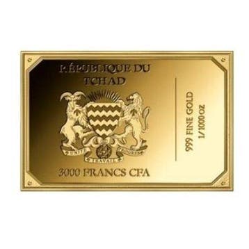 10 x 1/1000 troy oz - Goud .999 - 2024 10 x 1/1000 oz .999