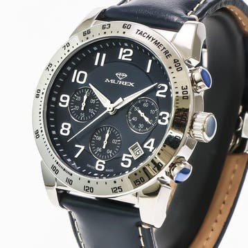 Murex - Swiss Made Chronograph Watch - MUC564-SL-9 - Sans, Handtassen en Accessoires, Nieuw