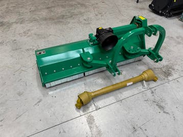 Klepelmaaier minitractor, Ophalen
