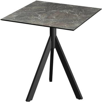 Inklapbare Tafel | INFINITY | HPL/RVS | Marmerlook Blad |, Verzenden, Nieuw in verpakking