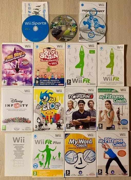 Nintendo - Wii - Console [White] 13 Games & Accessories -, Games en Spelcomputers, Spelcomputers | Overige Accessoires