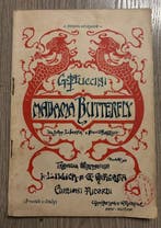 Puccini Giacomo - Madama Butterfly Rare First Edition - 1904, Antiquités & Art
