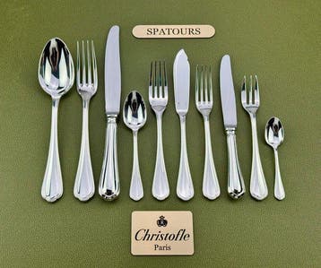 Christofle - Tafelservies voor 12 (126) - Spatours -