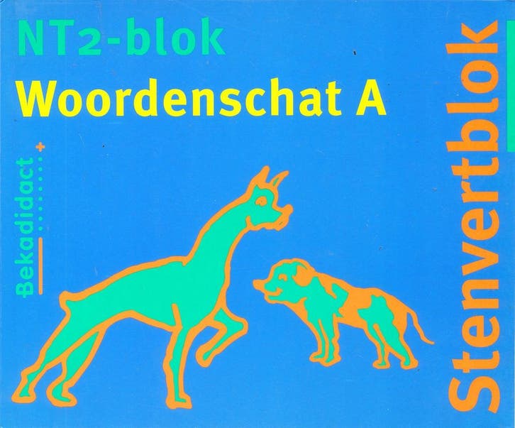 Stenvert NT2 Blok Woordenschat A, Boeken, Schoolboeken, Verzenden