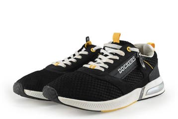 Dockers By Gerli Sneakers in maat 44 Zwart, Verzenden, Dockers By Gerli, Zwart, Zo goed als nieuw