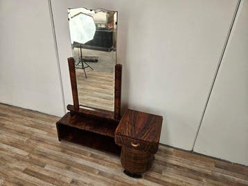 Kabinet - Inkomconsoletafel in Art Deco-stijl, van