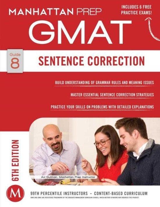 GMAT Sentence Correction 9781941234075 Manhattan Prep, Boeken, Taal | Engels, Gelezen, Verzenden