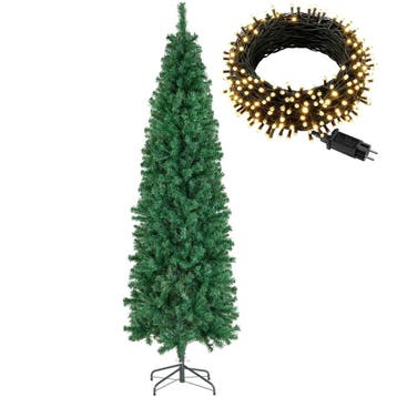 tectake Kunstkerstboom Comet, natuurgetrouwe uitstraling - 2, Verzenden, Nieuw