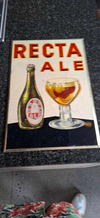 Publicité Frap. - RECTA ALE glacoide 1935 - Reclamebord -, Antiquités & Art, Antiquités | Assiettes décoratives & Carrelages