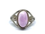 Mid-Century Baltische Flora: Oud-vintage Melchior-ring in