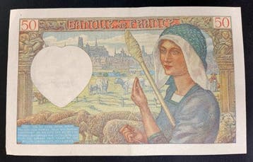 Frankrijk. - 50 Francs - 11/09/1941 - Fayette 19-14 (Zonder