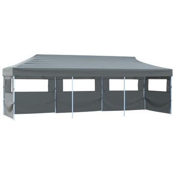 vidaXL Vouwtent pop-up met 5 zijwanden 870x291x315 cm, Verzenden, Nieuw