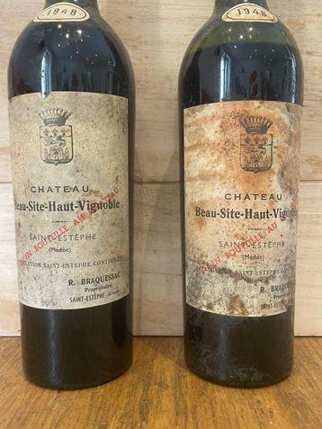 1948 Chateau Beau-Site Haut-Vignoble - Saint-Estèphe - 2, Collections
