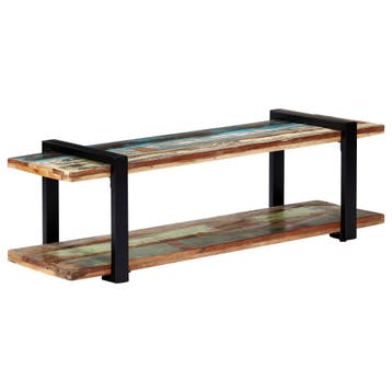 vidaXL Tv-meubel 130x40x40 cm massief gerecycled hout, Verzenden, Nieuw