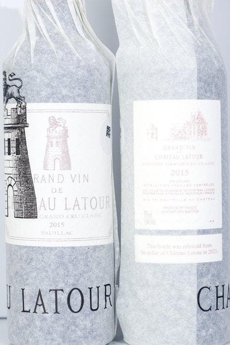2015 Château Latour - Pauillac 1er Grand Cru Classé - 2, Collections, Vins