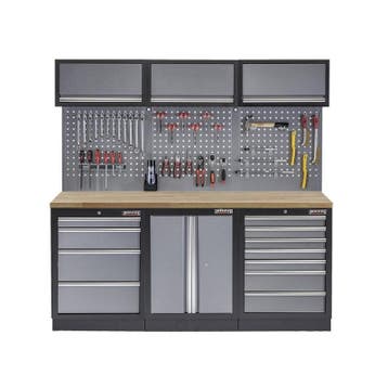 Werkbank set met gereedschapswand, werkplaatsinrichting,, Doe-het-zelf en Bouw, Ophalen of Verzenden, Nieuw