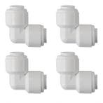 Ecotech Push to connect Elbows (4pack), Verzenden
