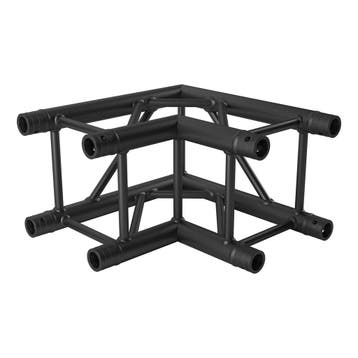 FORTEX FX34-C21 vierkant truss 2-weg 90 graden hoek zwart, Verzenden, Nieuw