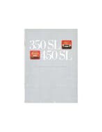 1973 MERCEDES BENZ SL BROCHURE DUITS, Ophalen of Verzenden