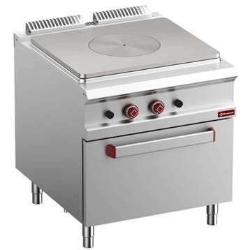 Doorkookplaat + Oven | OPTIMA 900 | Gas | 12kW + 2/1 GN, Verzenden, Nieuw in verpakking