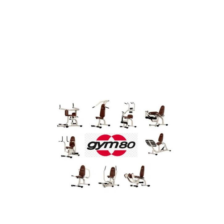 (lease) Gym80 - Circuit Set - 9 Apparaten, Sport en Fitness, Fitnessapparatuur, Nieuw, Ophalen of Verzenden