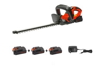 Kibani Accu Heggenschaar – Inclusief 3x Li-ion accus 2000, Tuin en Terras, Hand-tuingereedschap, Nieuw