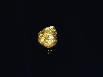 Juweel - Gouden nugget - Yukon Goud nugget - Hoogte: 0.4 mm
