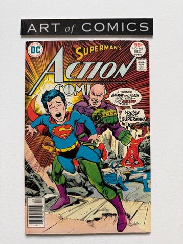 Action Comics #466, #468, #469, #470, #475, #476, #489,, Livres