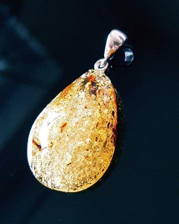 Amber Uniek natuurlijk Baltisch barnsteenhanger- 4 g
