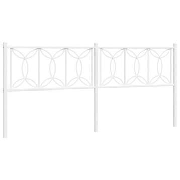 Hoofdbord 193cm wit | Retour deal -34% | Sla je slag, Verzenden, Wit, Tweepersoons, Zo goed als nieuw
