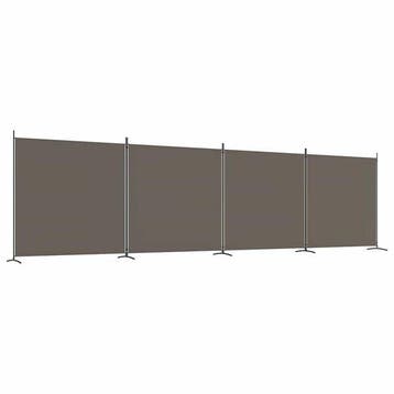 Paravent 4 panneaux anthracite - Vente jusqua epuisement, Huis en Inrichting, Verzenden, Nieuw
