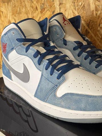 Nike - Air Jordan 1 Mid - Sneakers - Taille : EU 49.5 - Neuf, Nieuw