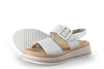 Gabor Sandalen in maat 39 Wit, Kleding | Dames, Verzenden, Wit, Gabor, Sandalen of Muiltjes