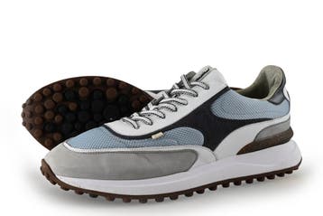 Floris van Bommel Sneakers in maat 44½ Blauw, Kleding | Heren, Floris van Bommel, Zo goed als nieuw, Sneakers, Verzenden