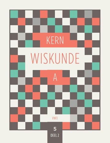 KERN Wiskunde leerboek wiskunde / A vwo 5 deel 2, Boeken, Verzenden, Zo goed als nieuw