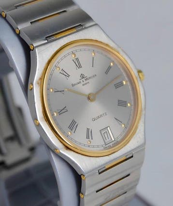 Baume & Mercier - Vintage Geneve 1830 Two-Tone Ultra Thin –, Nieuw